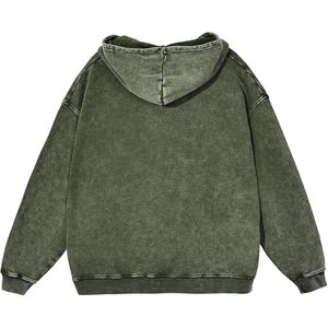 Sudadera con Capucha para Hombre, Ropa Casual, Sudadera con Capucha Personalizada con Lavado Ácido, Sudadera para Hombre - Product Image 2