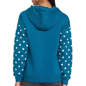 Sweat-shirt à capuche unisexe pour femme, épais, en polaire, coupe oversize, à épaules tombantes, manches longues, chaud et décontracté - Product Image 3