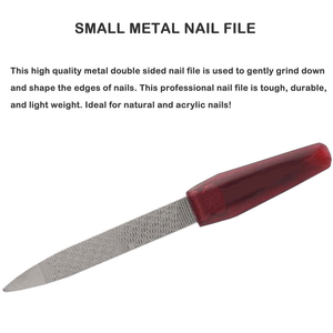 Kit professionnel de ciseaux à ongles courbes et à pointe flèche pour cuticules, ciseaux manucure arc-en-ciel avec lime métallique et accessoires - Product Image 5