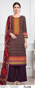 Trajes de algodón/tela de lino de diseño para mujer, shalwar kameez, para verano, ropa femenina, trajes de algodón/tela de lino estampados - Product Image 2
