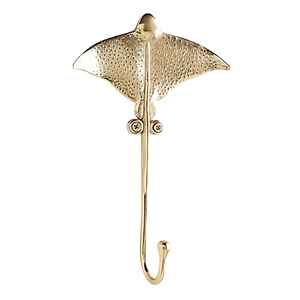 New Antique Looked Fish Design Polished Finished Iron Hook For Decor For Gifting For Bedroom organizer For Wall Decor - Product Image 2