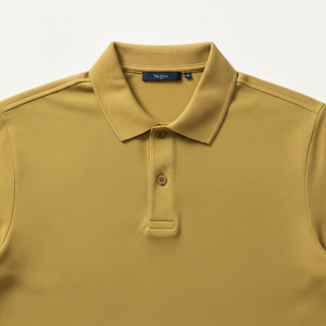 Polo Clásico de Piqué para Hombre, Camiseta de Golf Casual de Manga Corta con Cuello Acanalado y Tecnología que Absorbe la Humedad - Product Image 4