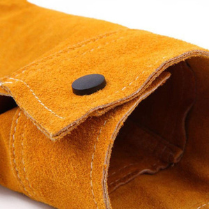 JNM SAFETY Mangas de Soldadura Resistentes al Calor, Mangas Protectoras de Soldadura Ignífugas de Piel de Vacuno - Product Image 6
