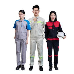 PRIX D'USINE gisement de pétrole industriel ensemble vêtements de travail femmes réparation usine ouvrier pantalon cargo baggy FMF uniforme-BASSE quantité minimale de commande - Product Image 2