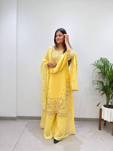 TENNECY Top para mujer con bordado de lentejuelas, estilo fiesta, sin arrugas, elástico, de ajuste regular, largo hasta el tobillo, para todas las estaciones - Product Image 2