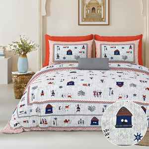 Draps de lit en viscose de luxe respirants, style bohème, pour grand lit – Vente en gros à prix abordable - Product Image 1