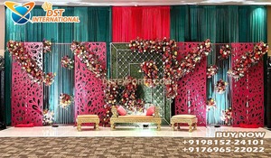 Trending Wedding Metal Arch Gate Entrance Customized Lightweight Professional Modern Laser Cut Entryway Arches for Big Events UK - Product Image 6