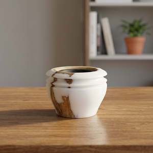Quemador de incienso árabe hecho a mano de resina y madera, Mabkhara, soporte para Oud, decoración árabe - Product Image 2