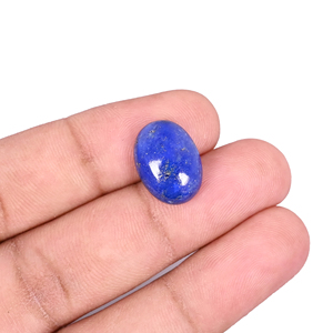 Lapis Lazuli 8,7 carats, forme ovale 16x12mm, pierre précieuse non montée - Product Image 1