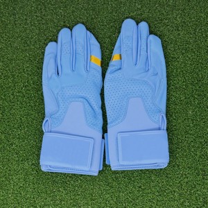 Guantes de Bateo de Cuero SHINY HARRY SPORTS para Béisbol y Sóftbol al por Mayor - Diseño Ambidiestro con Cierre de Gancho y Bucle para un Agarre Más Firme y Golpes Más Potentes - Product Image 2