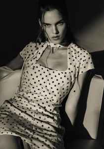 Vestido Mini con Estampado de Lunares Grace, de una Pieza, para Mujer, Verano, Moderno, para Fiestas y Clubes, Transpirable, Ecológico, Corte Ajustado - Product Image 2