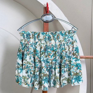 คอลเลคชั่นฤดูใบไม้ผลิใหม่กระโปรงสั้นขากว้างทรงหลวมสำหรับผู้หญิงสายรัดเอวยางยืดสวมใส่สบายเหมาะสำหรับฤดูร้อน - Product Image 3