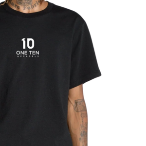 เสื้อยืดคอกลมสีดำสำหรับผู้ชาย ผ้าฝ้ายนุ่ม แขนสั้น สวมใส่สบาย ระบายอากาศได้ดี  รับสกรีนโลโก้ ใส่ได้ทุกวัน - Product Image 6