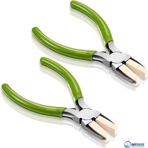 Alicates de punta fina dobles de nailon y acero inoxidable para joyería, herramientas de bricolaje, abalorios, bucles, modelado de alambre, fabricación de joyas y otras manualidades INTENSE - Product Image 3