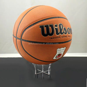 Muestre sus recuerdos deportivos con estilo, soporte de exhibición de bola de acrílico transparente de alta calidad para fútbol y baloncesto - Product Image 3