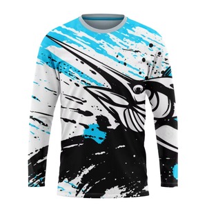 เสื้อตกปลาแบบกันน้ำพิมพ์ลาย 50 แบบ ผ้าเจอร์ซีย์ คุณภาพสูง แห้งเร็ว แขนยาว ใส่ได้ทั้งชายและหญิง หลายสี - Product Image 5