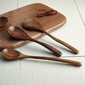 ช้อนไม้สักแกะสลักด้วยมือ |   ทัพพีซุปสไตล์ญี่ปุ่น อุปกรณ์ครัวรักษ์โลก - Product Image 6