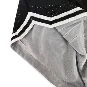 Nouveaux shorts de sport décontractés unisexe en maille à séchage rapide, taille mi-haute avec cordon de serrage, écologiques, pour le basketball, la natation et la course à pied - Product Image 5