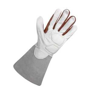 Gants de soudeur TIG en cuir résistants à la chaleur et au Kevlar - Product Image 3