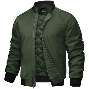 Wholesale Custom <b>Canvas</b> Bomber <b>Jacket</b> Breathable Quick Dry High Quality Winter OEM Service High Street Turn Down Collar <b>Jackets</b> - Product Image 1