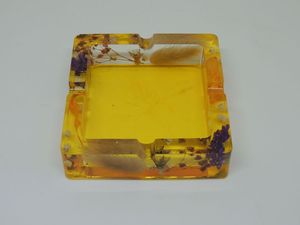 Premium Handmade Resin Ashtray With Artistic Ocean Wave Design For Luxury Home Decoration Accessories - Product Image 1