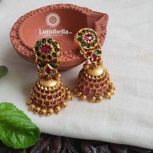 Fashion Clip-On Huggie <b>Earrings</b> with 18K Gold Plating for Women's Anniversary-Nova Mart - Product Image 1