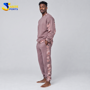 Survêtement pour homme de haute qualité à double couche avec tissu chaud, coupe confortable, design respirant, poignets élastiques pour un usage décontracté - Product Image 5