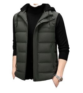 Customized Wear Hot Selling Premium Quality Puffer <b>Vest</b> <b>Slim</b> Fitness Cotton Polyester Made Puffer Wear For Men New Fashion - Product Image 6