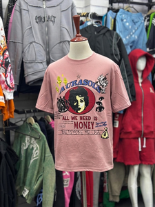 เสื้อยืดกราฟิกโอเวอร์ไซส์สั่งทำพิเศษสำหรับผู้ชาย ผ้าฝ้าย 100% สไตล์สตรีทแวร์ วินเทจ ล้างสี พิมพ์ลาย รับผลิตแบบ OEM ODM เสื้อยืดแฟชั่นลำลอง - Product Image 3