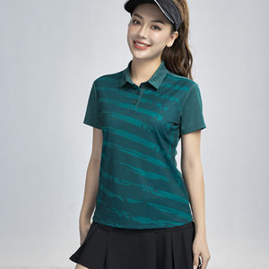 Camisetas de Manga Corta para Mujer, Personalizadas, Casuales, de Alta Calidad, Transpirables, de Secado Rápido, Tejidas, Estampadas, Sólidas - Product Image 3