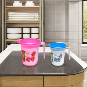 Tasses de salle de bain en plastique de 1,5 L tasses de salle de bain en plastique en vrac personnalisables d'un grand fabricant vente en gros - Product Image 3