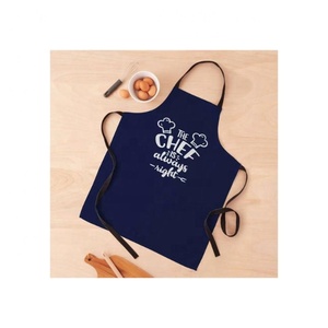 2026 Dotted Cotton Linen Grey and White Pattern Embroidered Kitchen Unisex Dinner Party Cooking <b>Funny</b> Pinafore Cleaning <b>Aprons</b> - Product Image 5