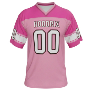 Uniforme de Fútbol Americano Sublimado para Concientización sobre el Cáncer de Mama, Impresión Digital, Jersey de Fútbol Americano Personalizado, Ropa Deportiva Transpirable - Product Image 4