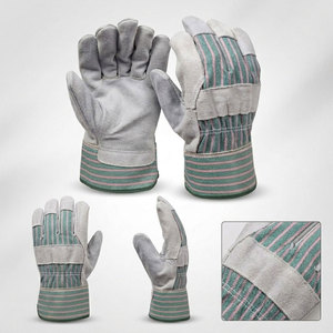 ถุงมือเซฟตี้สำหรับงานหนัก Florida Rigger หนังวัวแท้  พร้อมปลอกข้อมือนิรภัย ได้รับการรับรองมาตรฐาน CE เหมาะสำหรับงานบ้าน ทำสวน และอุตสาหกรรม JNM SAFETY - Product Image 3