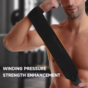 Heavy Duty Wrist Support Wraps for Gym, Weightlifting, <b>Bench</b> Press & Strength Performance Training - Product Image 4