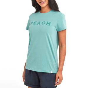 Camisetas de mujer más vendidas, camiseta con logo personalizado, cuello redondo, mejores camisetas de mujer de manga corta para el verano - Product Image 4