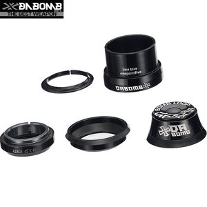 DABOMB MTB - Juego de Dirección Integrado de Aluminio CNC EC49 para Bicicleta de Montaña, Tubos de Dirección Cónicos de 1.5 Pulgadas, Corona de 39.8 mm, 146 g, BOMB LOOP EC49 - Product Image 5