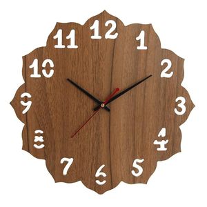 Premium Natural Wooden <b>Clock</b> Affordable Stylish <b>Wall</b> <b>Clock</b> for Living Room <b>Bedroom</b> Office By M/S SHAAD HANDICRAFTS - Product Image 1