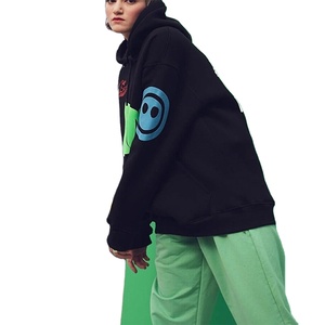 Best Selling Price Fleece <b>Hoodies</b> 100% Cotton Fleece Custom Long Sleeve <b>Hoodies</b> <b>Trendy</b> Fashion Puff Printing <b>Hoodies</b> for Men - Product Image 4