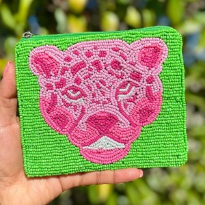 Monedero de playa con cuentas hechas a mano, estilo bohemio chic, con cremallera, para viajes de verano y regalos, venta al por mayor - Product Image 3
