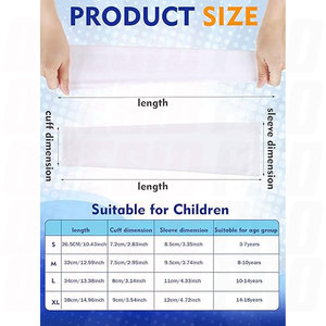 Manchons de compression pour bras d'enfants, protection UV respirante et rafraîchissante pour le football et le baseball, personnalisables pour le sport - Product Image 4