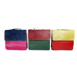 Bolso de hombro único multifuncional de gran capacidad personalizado, bandolera de cuero genuino Vintage con correa ajustable - Product Image 6