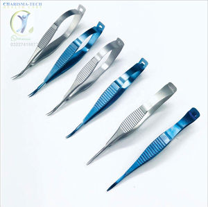 Pince de maintien des lentilles en titane Faulkner à mâchoires lisses, instrument ophtalmique 10 cm - Product Image 6