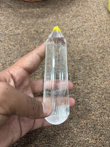 Natural Clear Quartz Faceted Massage <b>Wand</b> Polished <b>Crystal</b> Beauty Tool For Facial Relaxation Wellness And Personal Care - Product Image 3