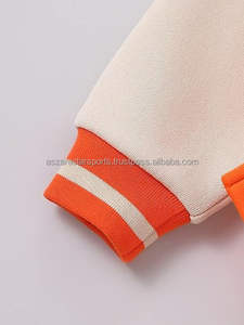 Veste universitaire pour hommes Fabricants de tissus personnalisés à manches vierges Baseball Letterman Design Vestes pour hommes - Product Image 3