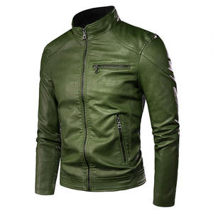 <b>Men</b> Spring New Motorcycle Causal Vintage <b>Leather</b> <b>Jacket</b> Coat <b>Men</b> Autumn Outfit Fashion Biker Pocket Design PU <b>Leather</b> <b>Jacket</b> - Product Image 6