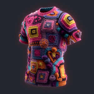 Fil à t-shirt pour crochet 800g, fil en coton recyclé pour tricot et loisirs créatifs avec personnalisation OEM ODM - Product Image 6