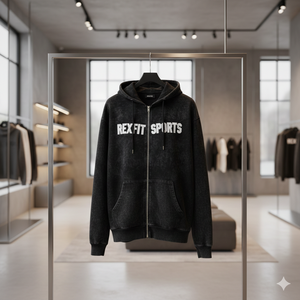 Superior Quality Cheap Price black Zipper Hoodie <b>Zip</b> <b>up</b> <b>Jacket</b> Acid Wash Vintage Washed Men Fleece Streetwear Hoodie - Product Image 2