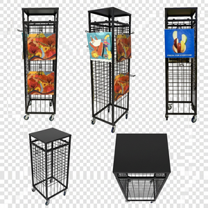 Exhibidor de Bolsas Personalizable de Grado Comercial - Fabricación de Metal en Vietnam - Product Image 3