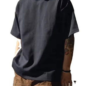 Nouveau sur mesure qualité 100% coton biologique respirant hommes T-Shirt bas prix bas quantité minimale de commande décontracté T-Shirt hommes O cou à manches courtes t-shirts - Product Image 1